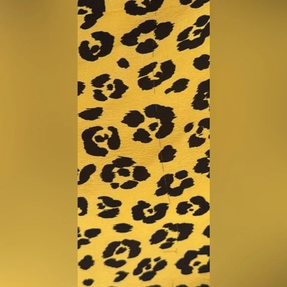 Moschino silk Yellow Animal-Print One-Shoulder Maxi Dress 10 - Picture 16 of 16
